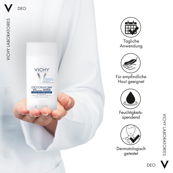 VICHY Deo hautberuhigend Stick 40 ml