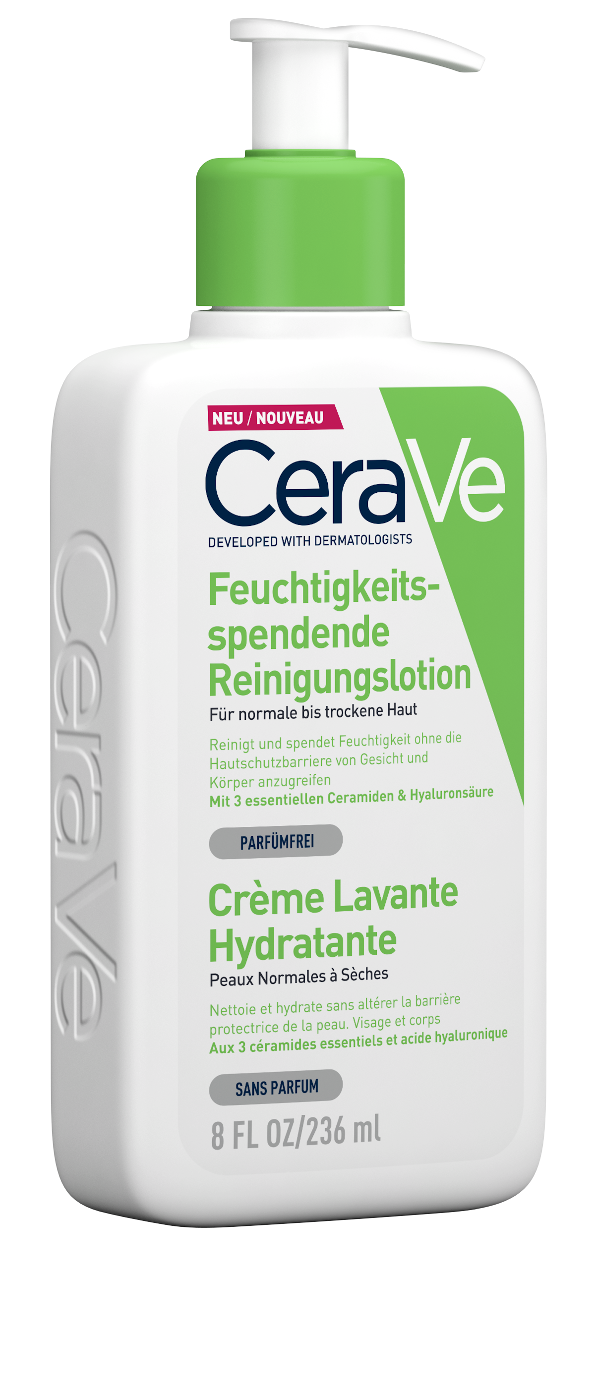 CERAVE Feuchtigkeitsspendende Reinigungslot 236 ml