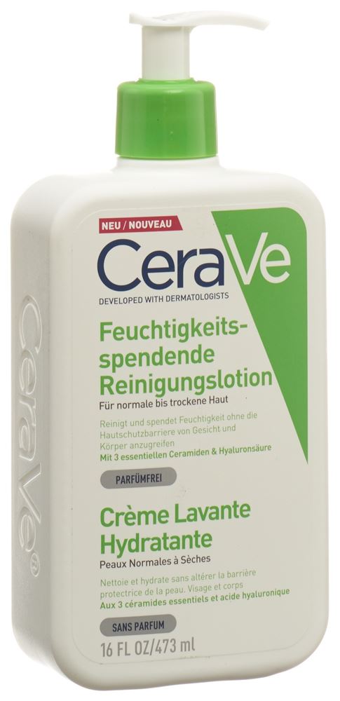 CERAVE Feuchtigkeitsspendende Reinigungslot 473 ml