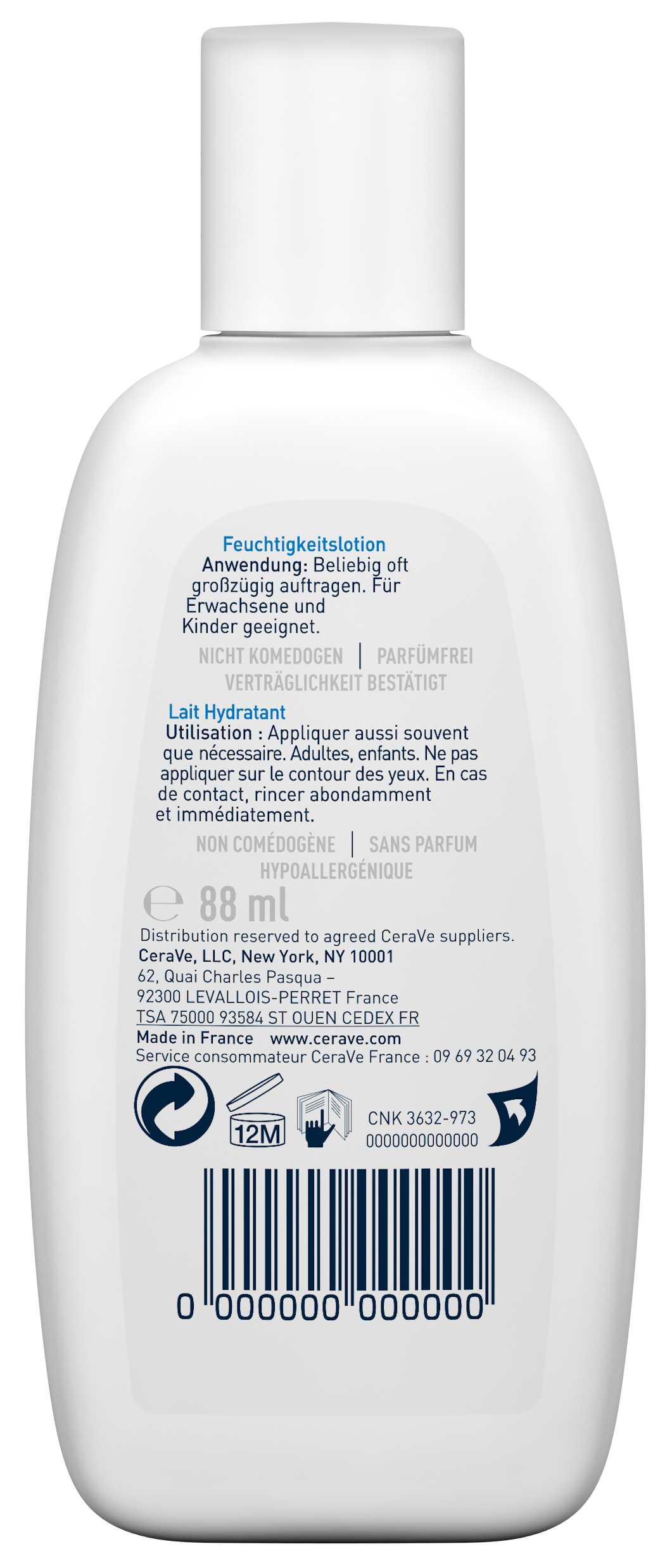 CERAVE Feuchtigkeitslotion Fl 88 ml