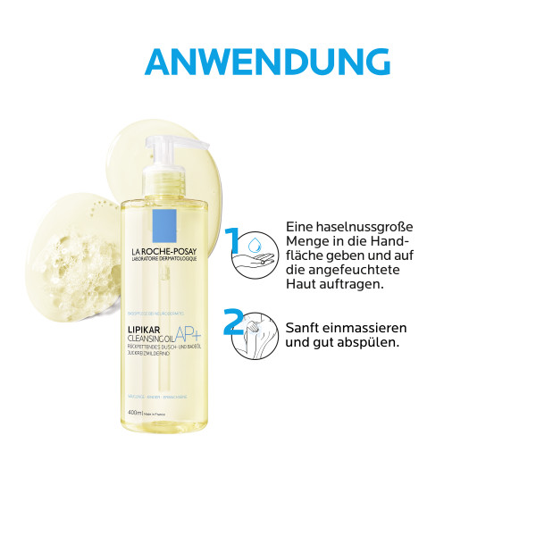 ROCHE POSAY Lipikar Dusch-Badeöl 400 ml