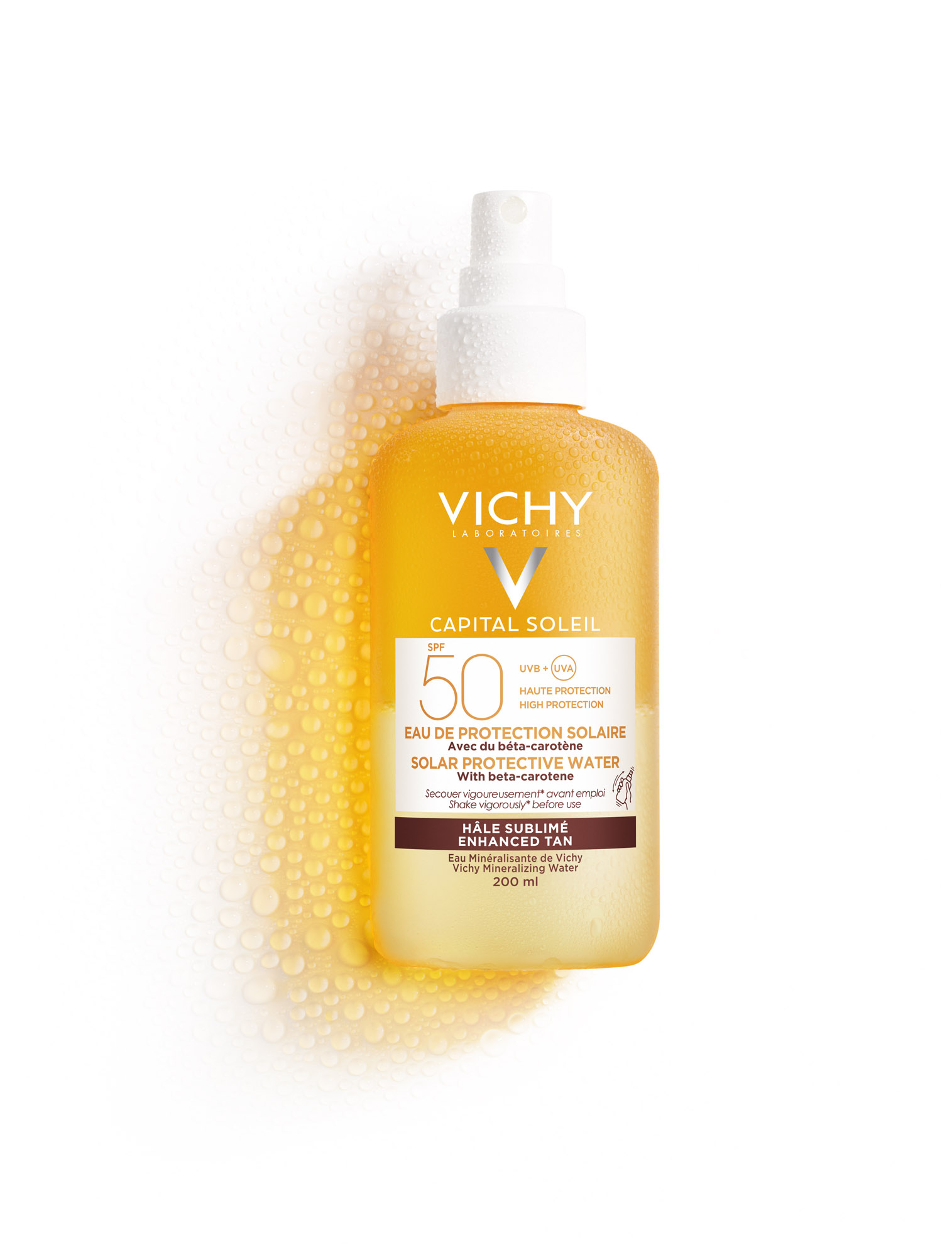 VICHY Capital Soleil Frisch Spr bronz LSF50 200 ml