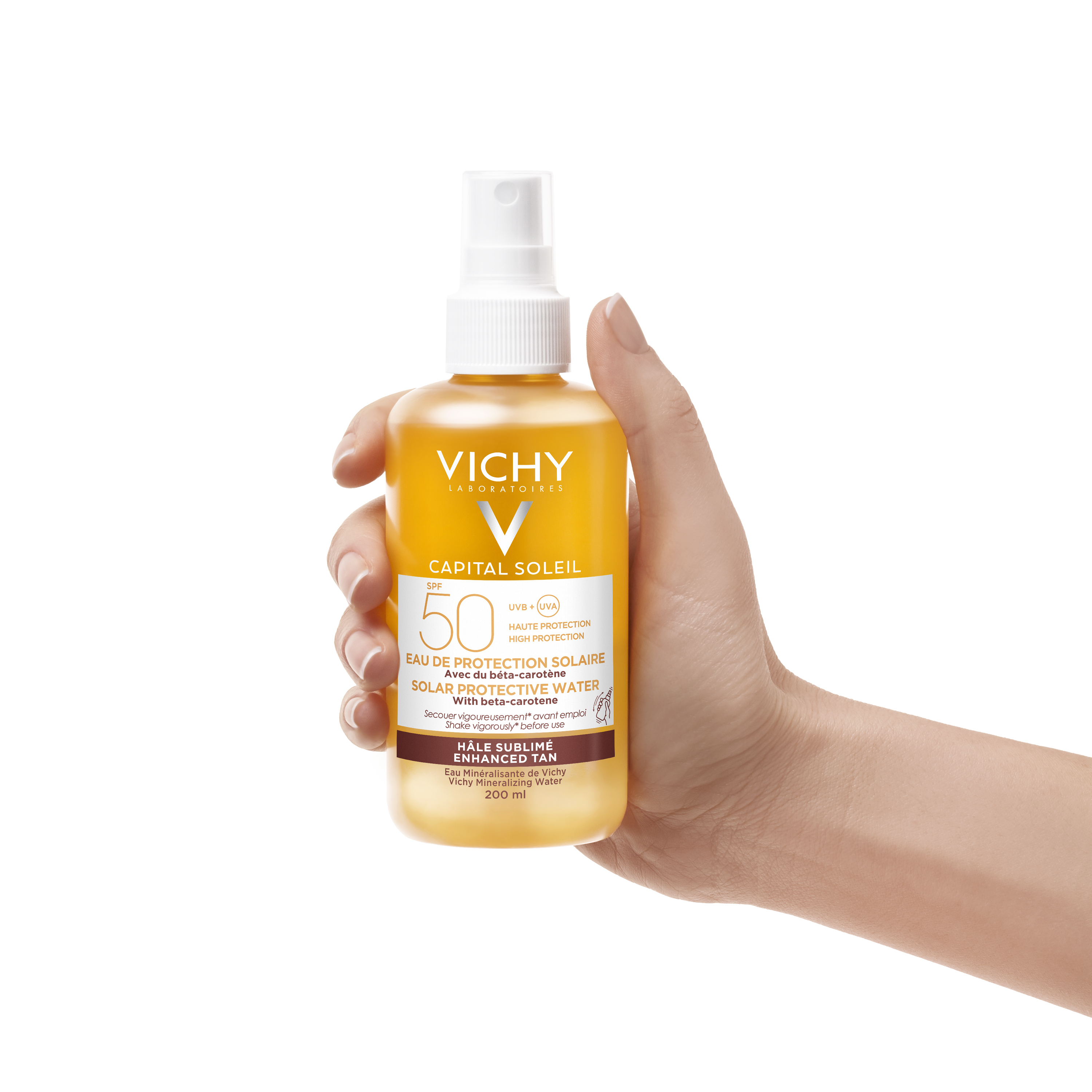 VICHY Capital Soleil Frisch Spr bronz LSF50 200 ml