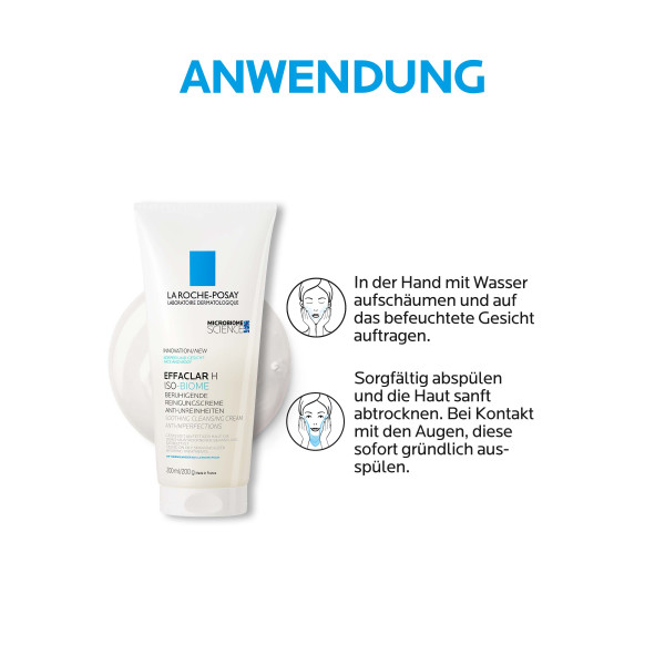 ROCHE POSAY Effaclar H Isobiome Waschcreme 200 ml