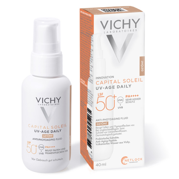 VICHY Capit Sol UV Age Daily LSF50+ tint li 40 ml