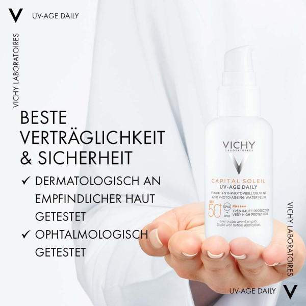 VICHY Capit Sol UV Age Daily LSF50+ tint li 40 ml