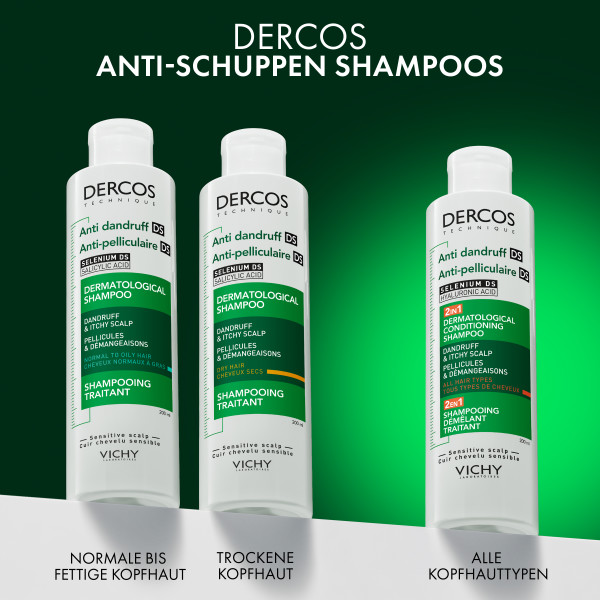 VICHY Dercos Anti dand 2in1 Shamp 390 ml