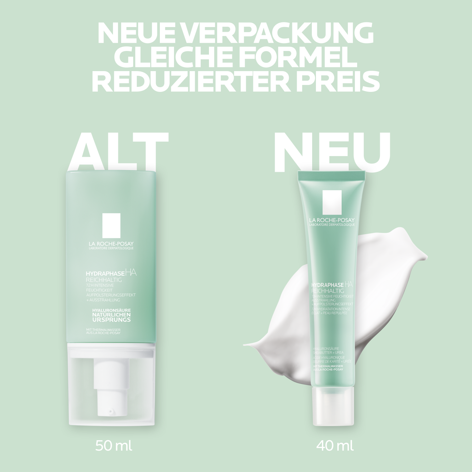 ROCHE POSAY Hydraphase HA reichhaltig 40 ml