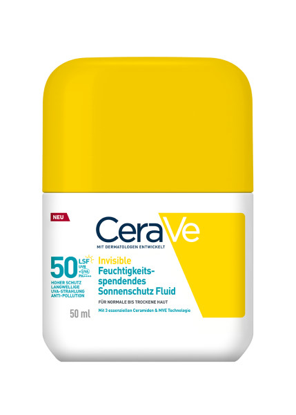 CERAVE Sonnenschutz Fluid inv feuchtig LSF50 50 ml