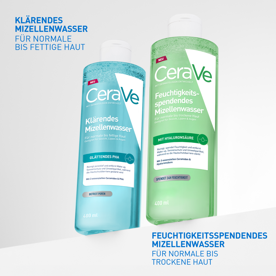 CERAVE Mizellenwasser feuchtigkeitsspendend 400 ml