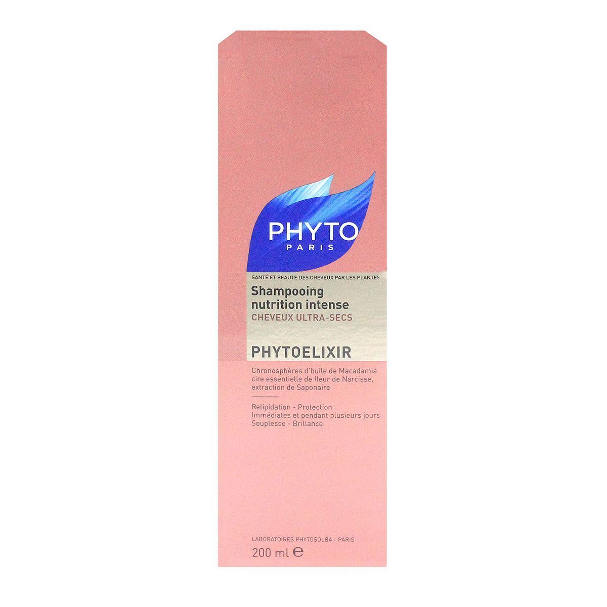 PHYTO Phytoelixir Shampooing nutrition intense cheveux ultra-secs 200 ml