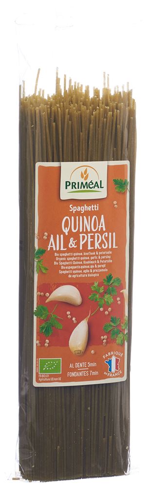 PRIMEAL Spaghetti Quinoa Knoblauch-Petersil 500 g