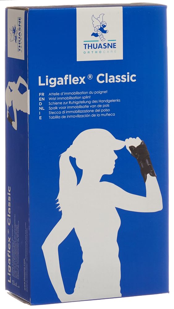 THUASNE Ligaflex Handgelenkband Gr4 links schwarz
