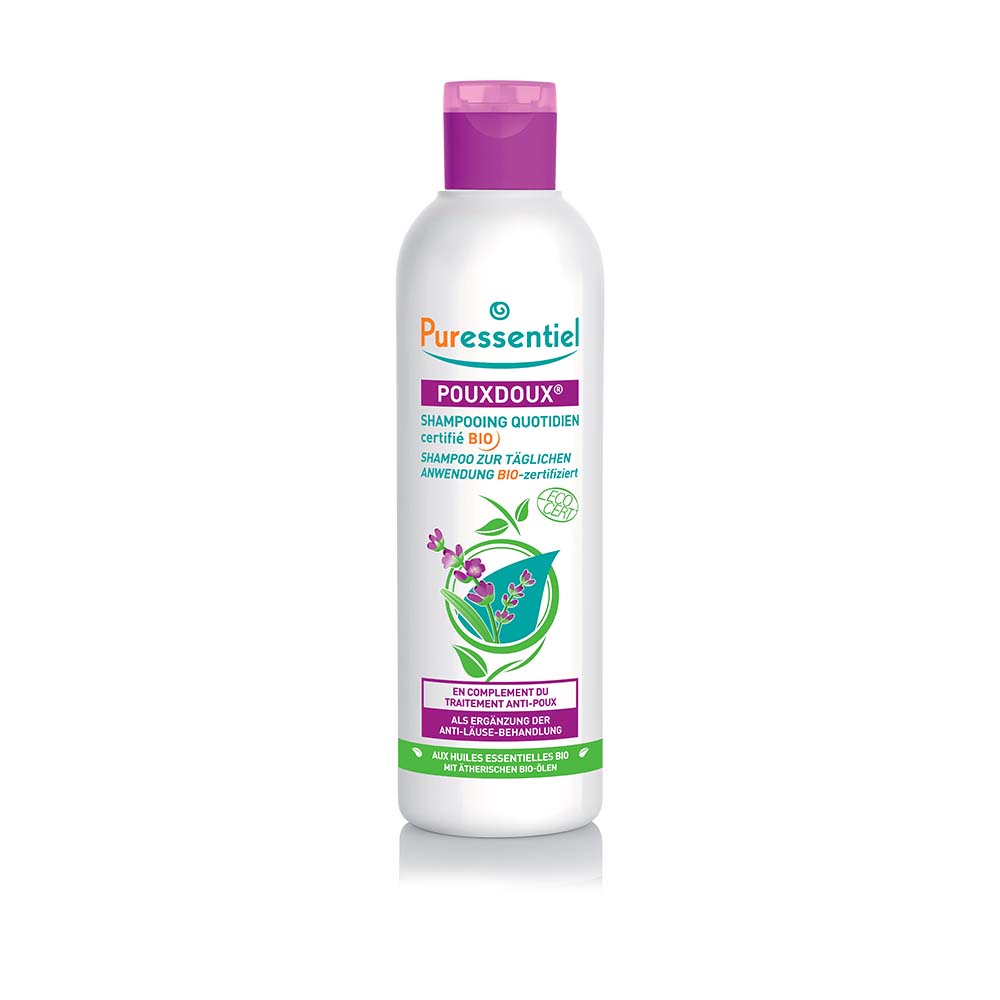 PURESSENTIEL Läuse Shampoo sensible Haut 200 ml