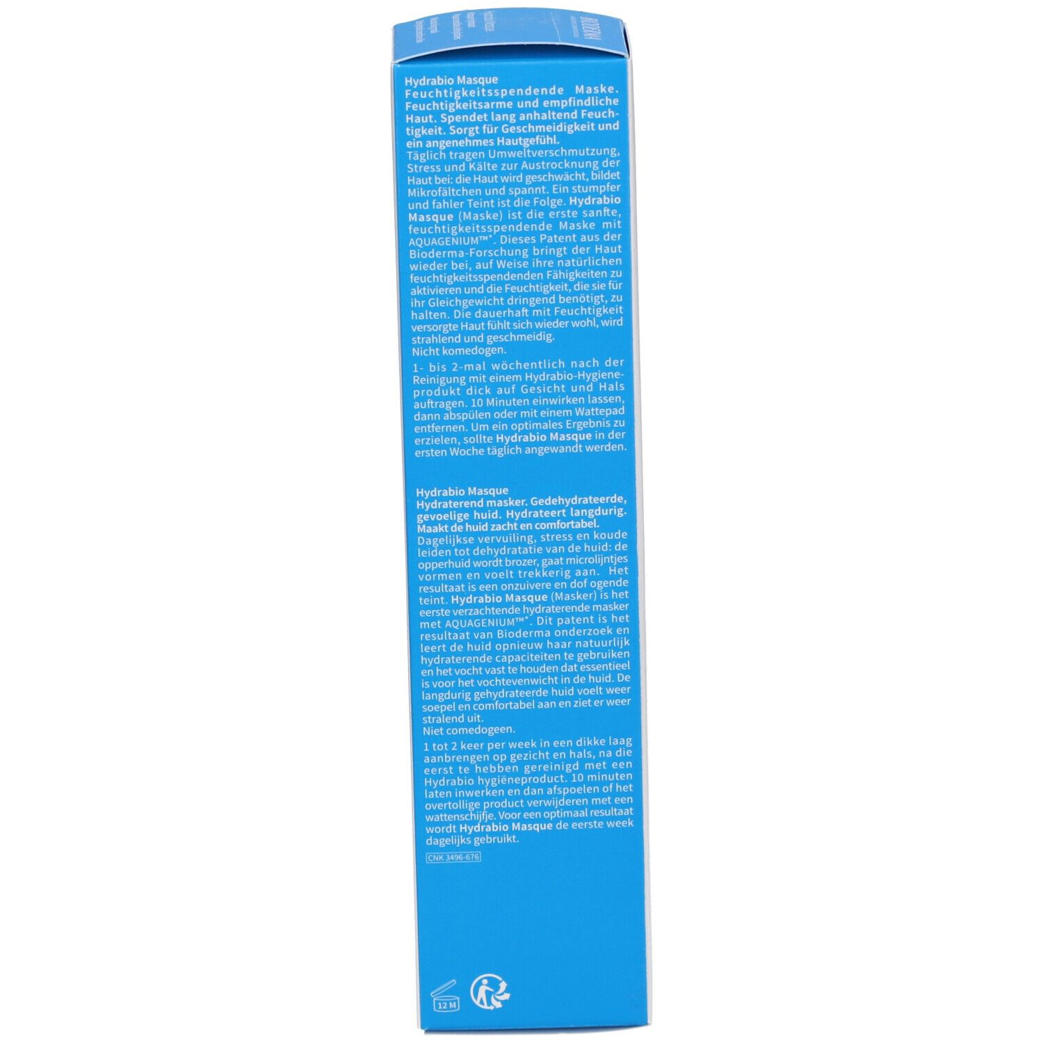 BIODERMA Hydrabio Masque Tb 75 ml