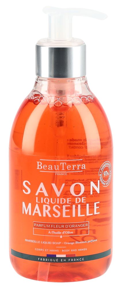BEAUTERRA Flüssigseife Marseille Orangenbl 300 ml