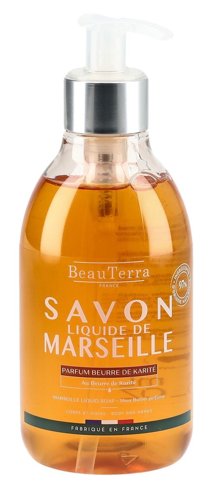 BEAUTERRA Flüssigseife Marseille Sheabutt 300 ml
