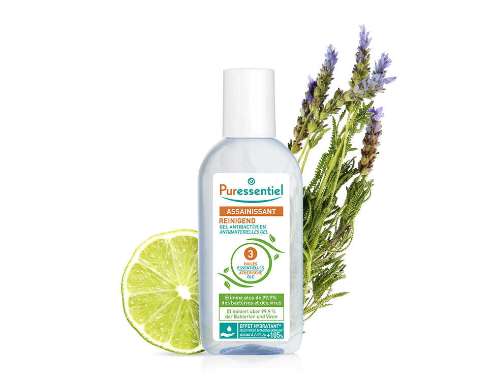 PURESSENTIEL Gel reinigend antibakt Fl 80 ml