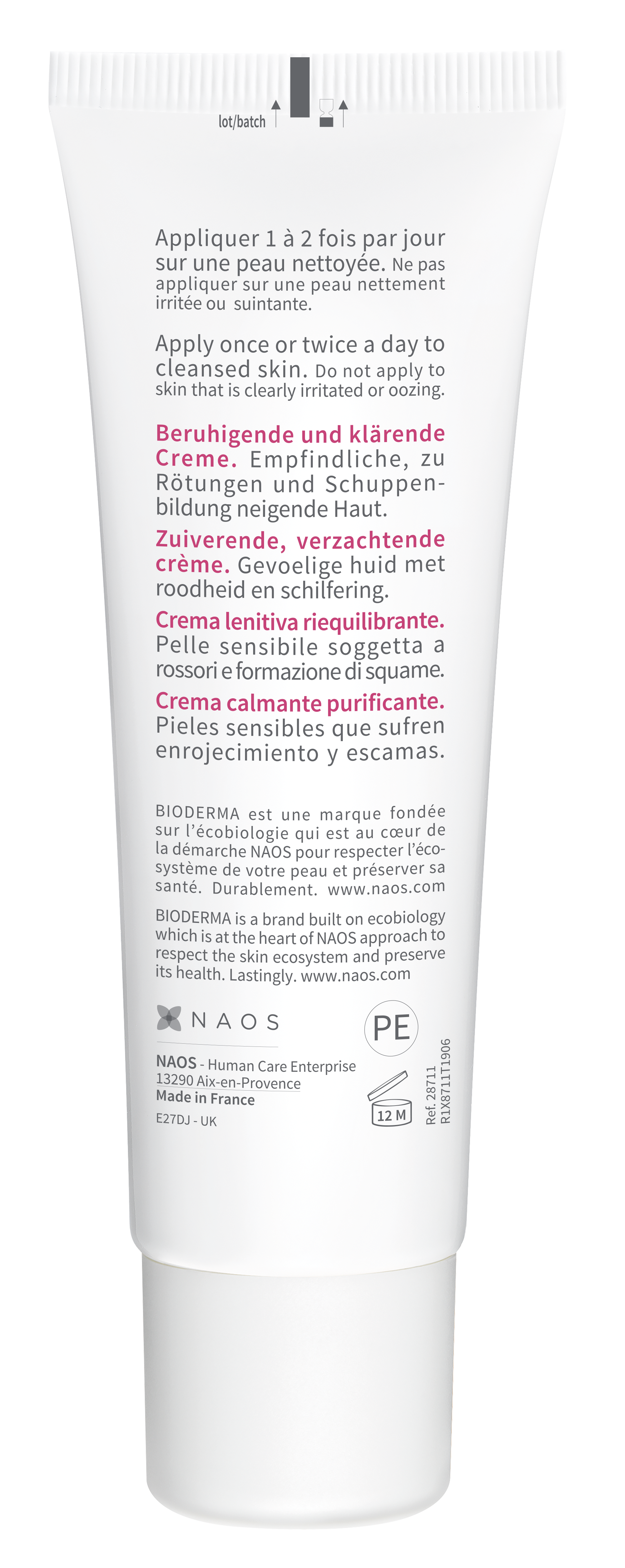 BIODERMA Sensibio DS+ Creme Tb 40 ml