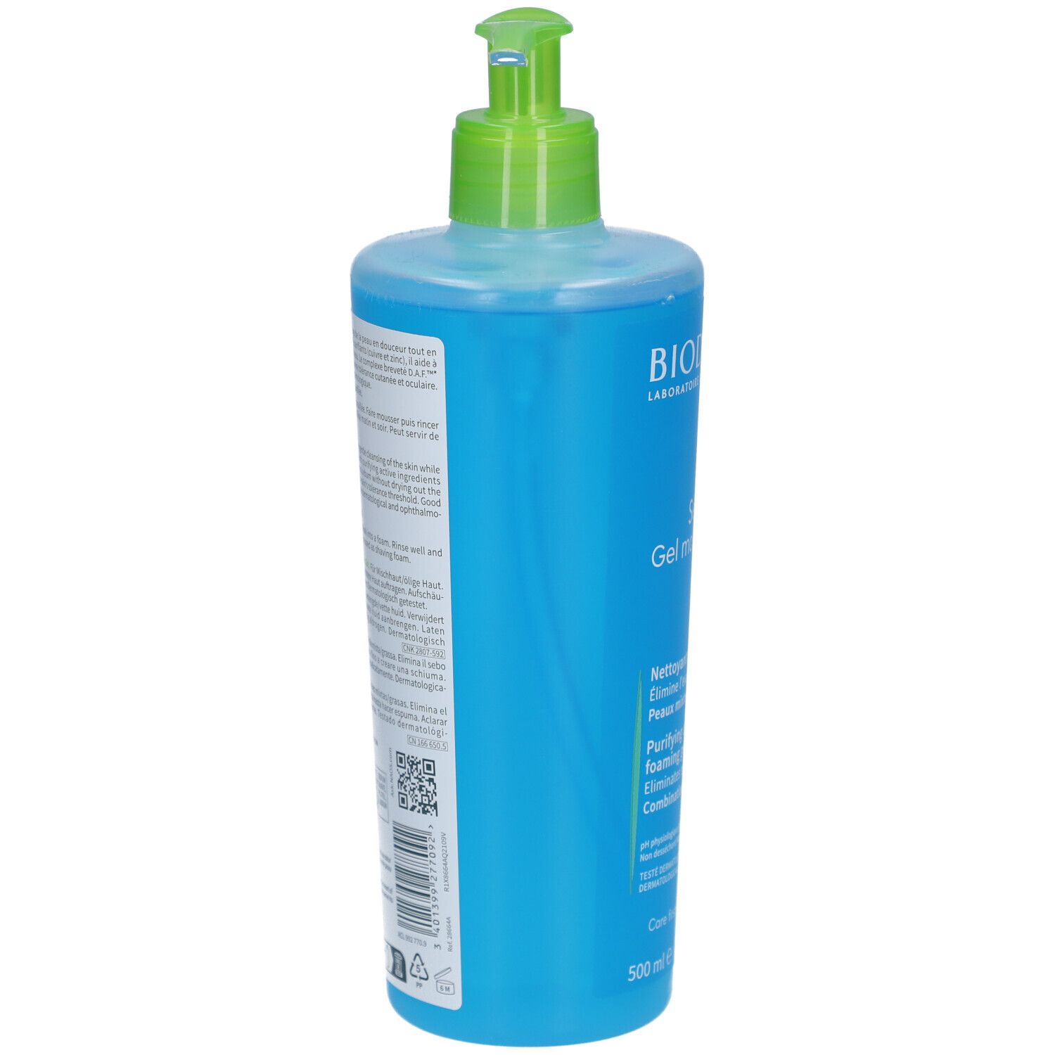 BIODERMA Sébium Gel Moussant Disp 500 ml