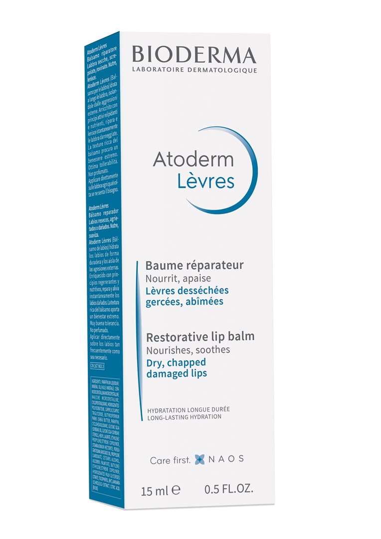 BIODERMA Atoderm Lèvres Baume Réparateur Tb 15 ml