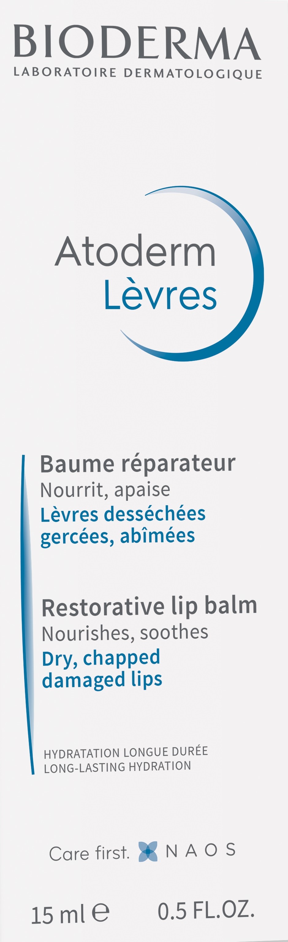 BIODERMA Atoderm Lèvres Baume Réparateur Tb 15 ml