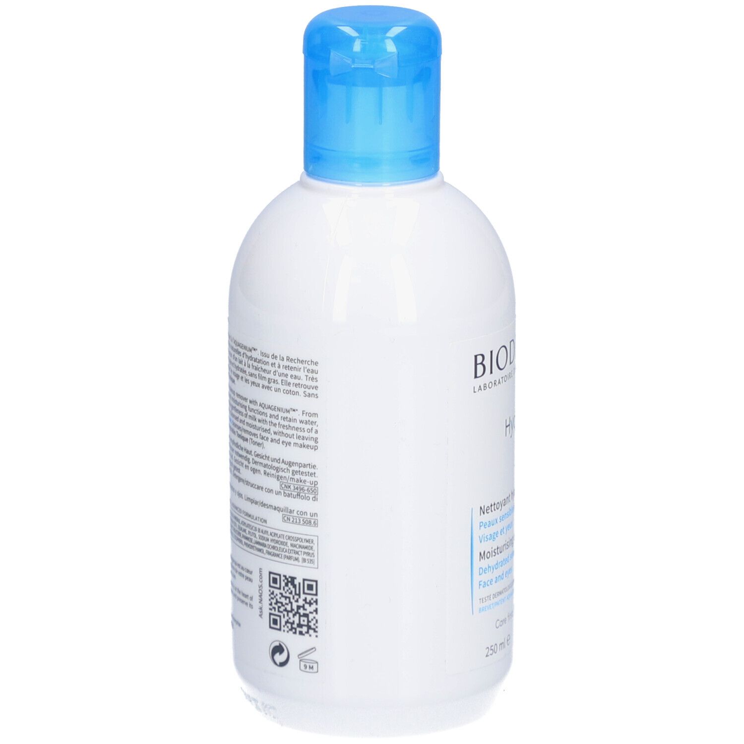 BIODERMA Hydrabio Lait Nettoyant hydratant 250 ml