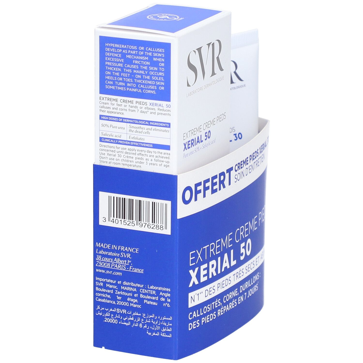 SVR XERIAL Lotion Extreme +Pied 30ml 50 ml