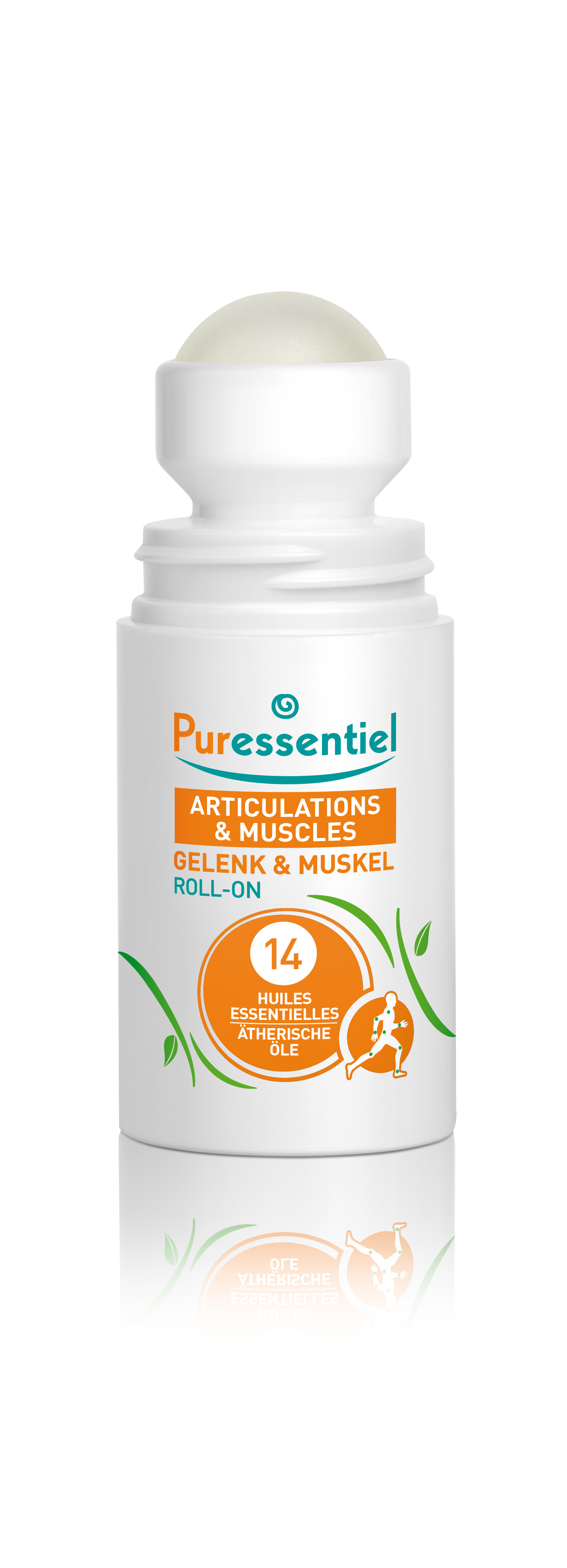 PURESSENTIEL Gel&Musk Roll-on 14 äth Öle 75 ml