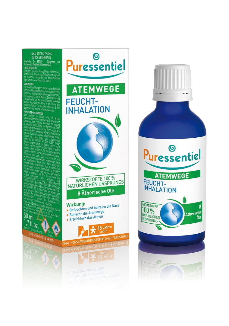 PURESSENTIEL Dampf Inhalation f Atemwege Bio 50 ml