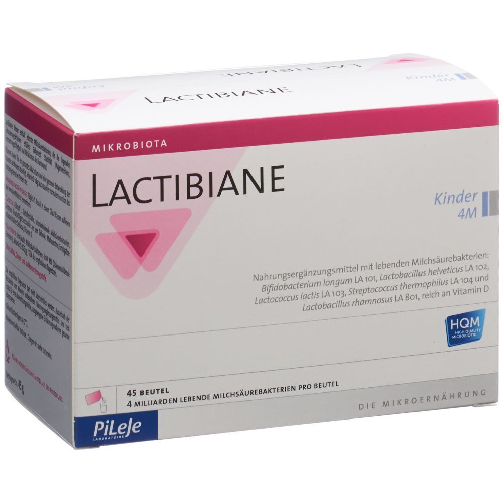 LACTIBIANE Kinder 4M Btl 45 Stk