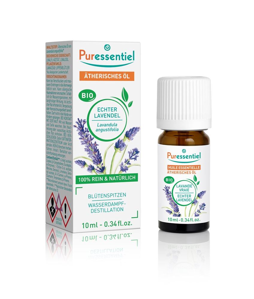 PURESSENTIEL Echter Lavendel Äth/Öl Bio 10 ml
