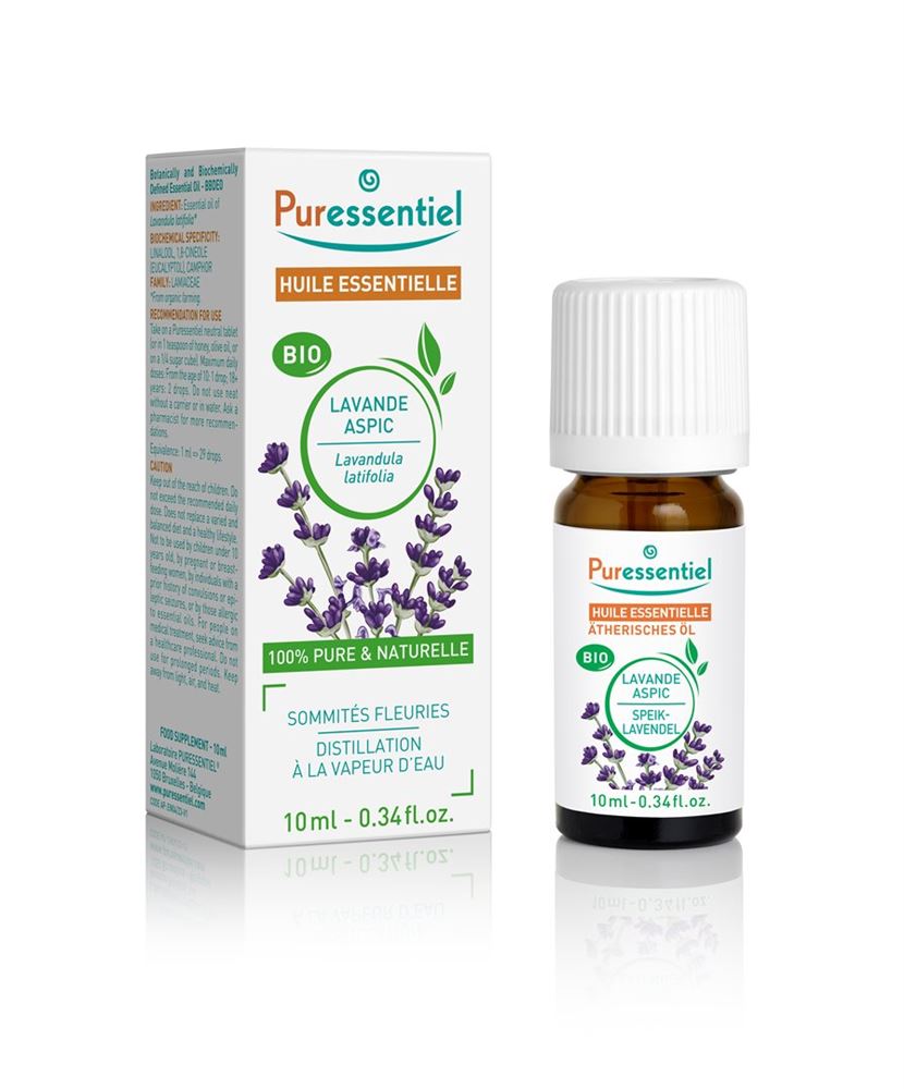 PURESSENTIEL Speiklavendel Äth/Öl Bio 10 ml