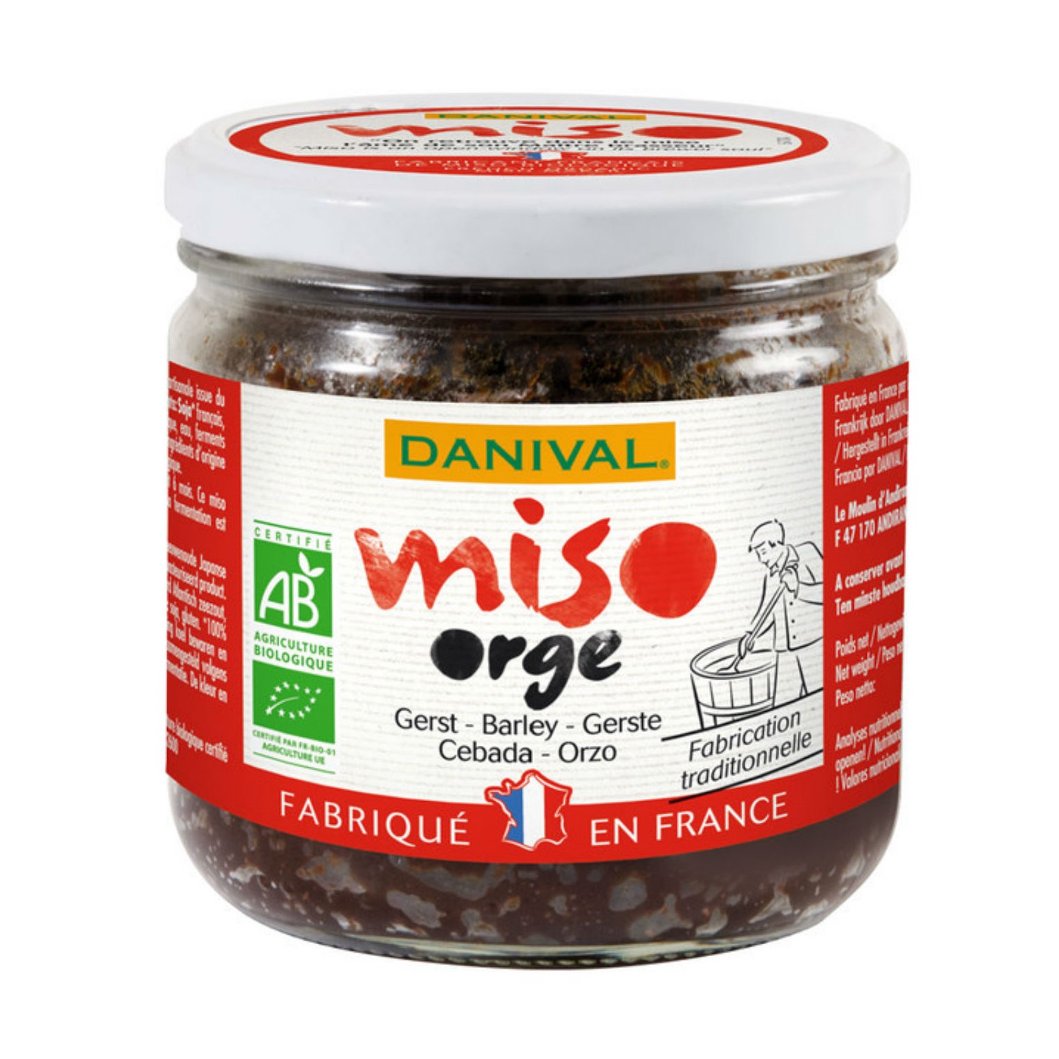 DANIVAL Miso Gerste 200 g