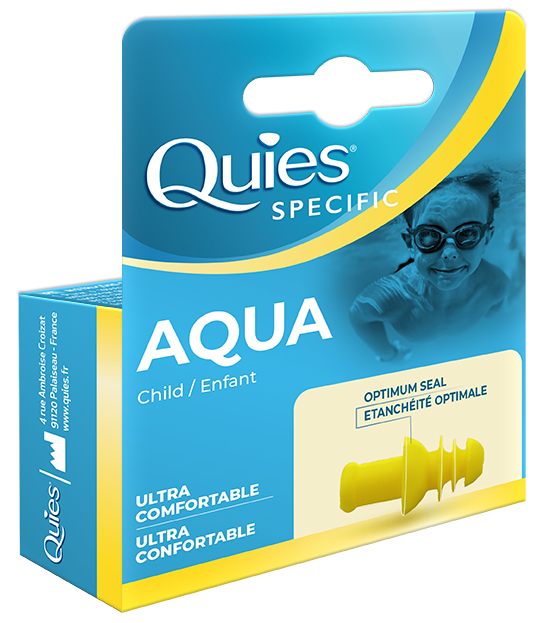 QUIES Aqua Kinder Wassergehörschutz 2 Stk