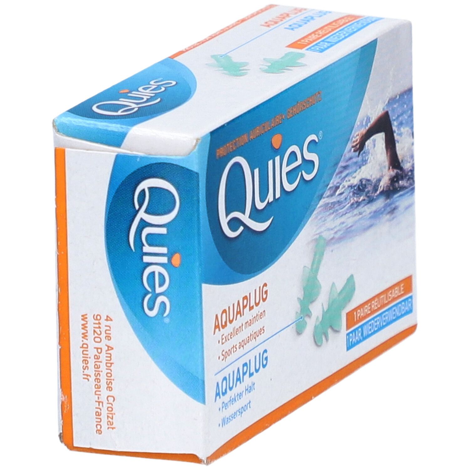 QUIES AQUAPLUG Wassergehörschutz 2 Stk