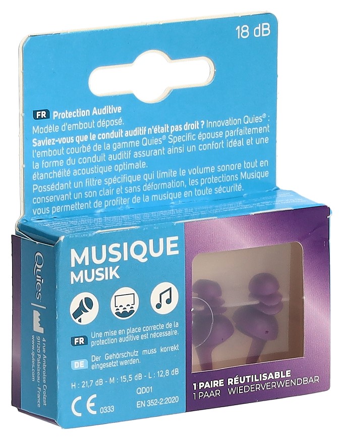 QUIES Specific Musik 1 Paar