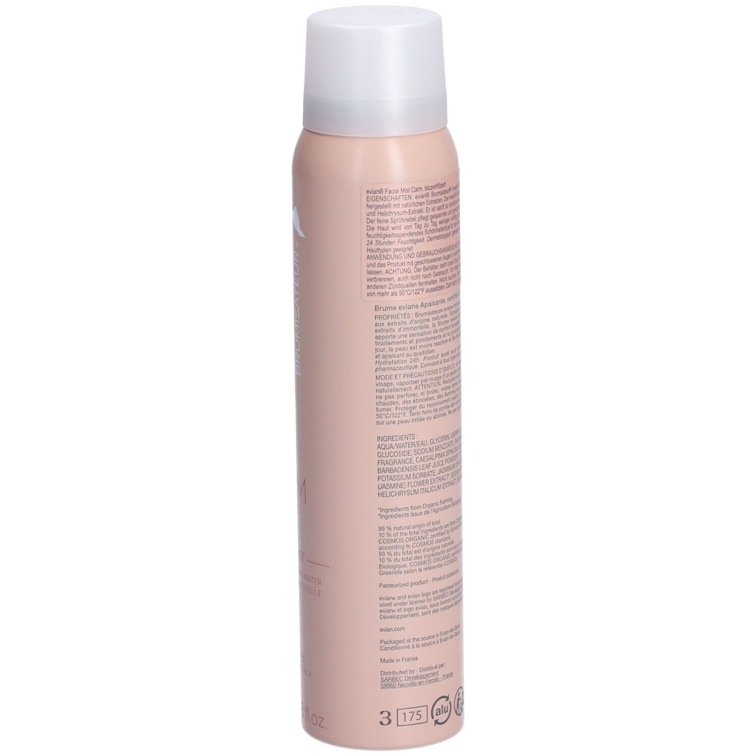 EVIAN facial mist calm Aeros Spr 100 ml