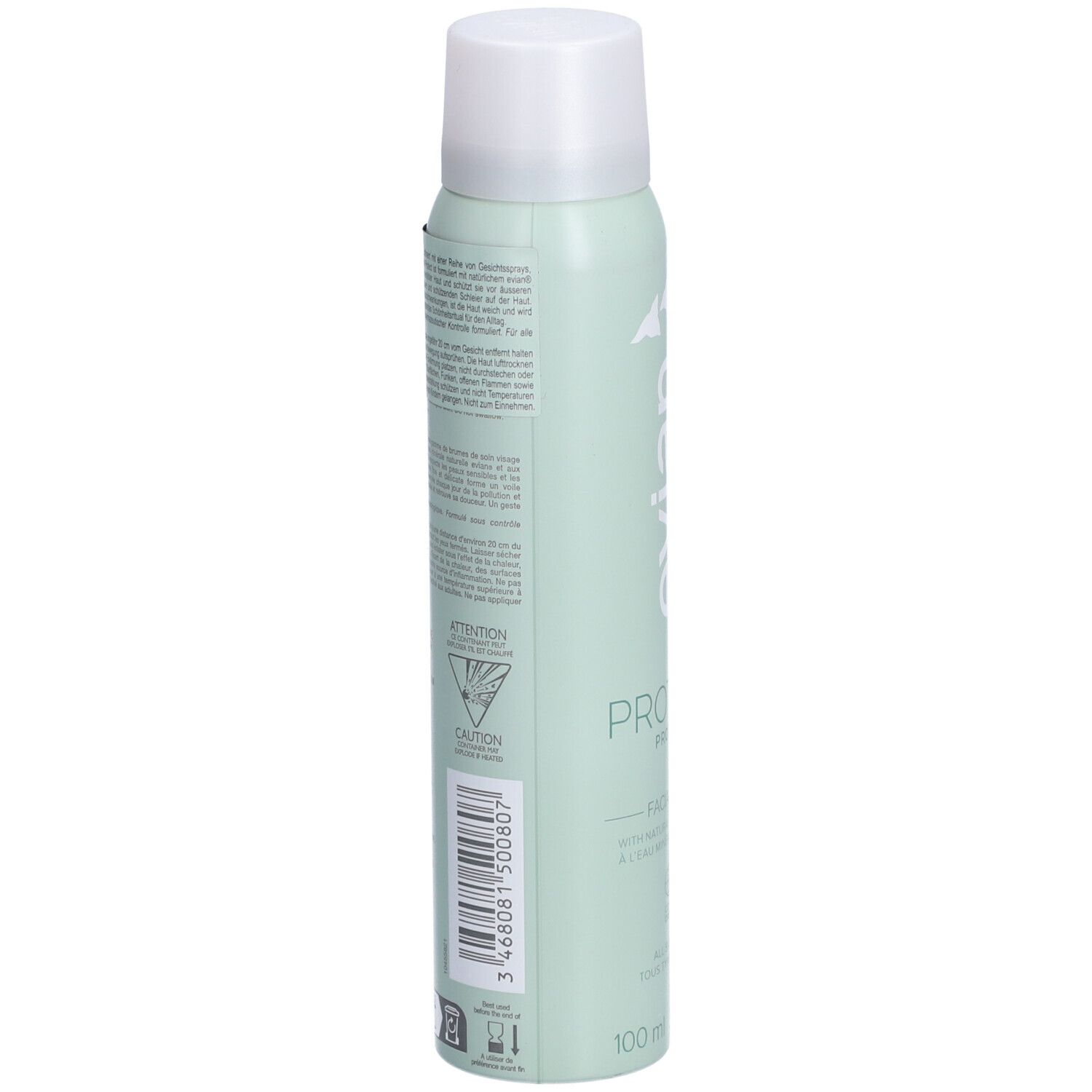 EVIAN facial mist protect Aeros Spr 100 ml