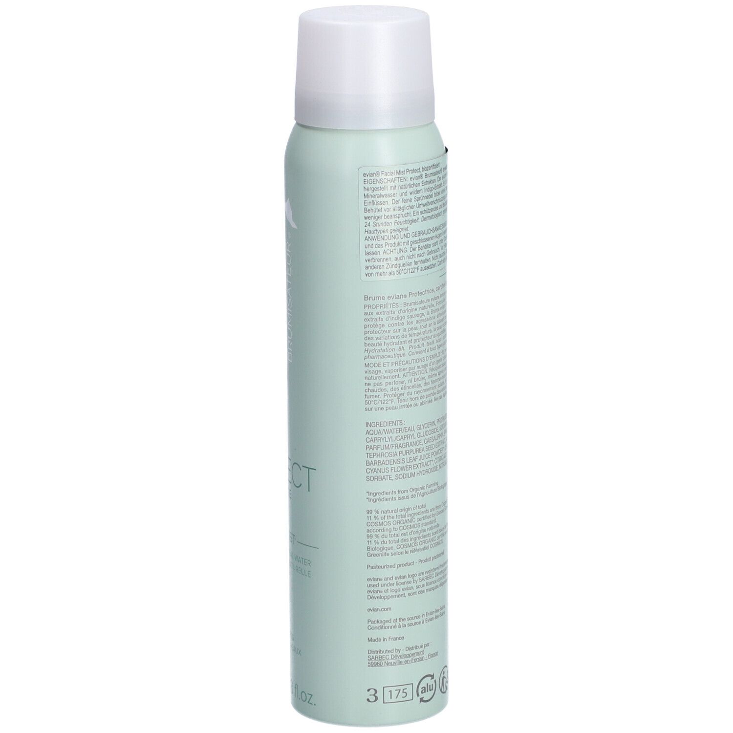 EVIAN facial mist protect Aeros Spr 100 ml