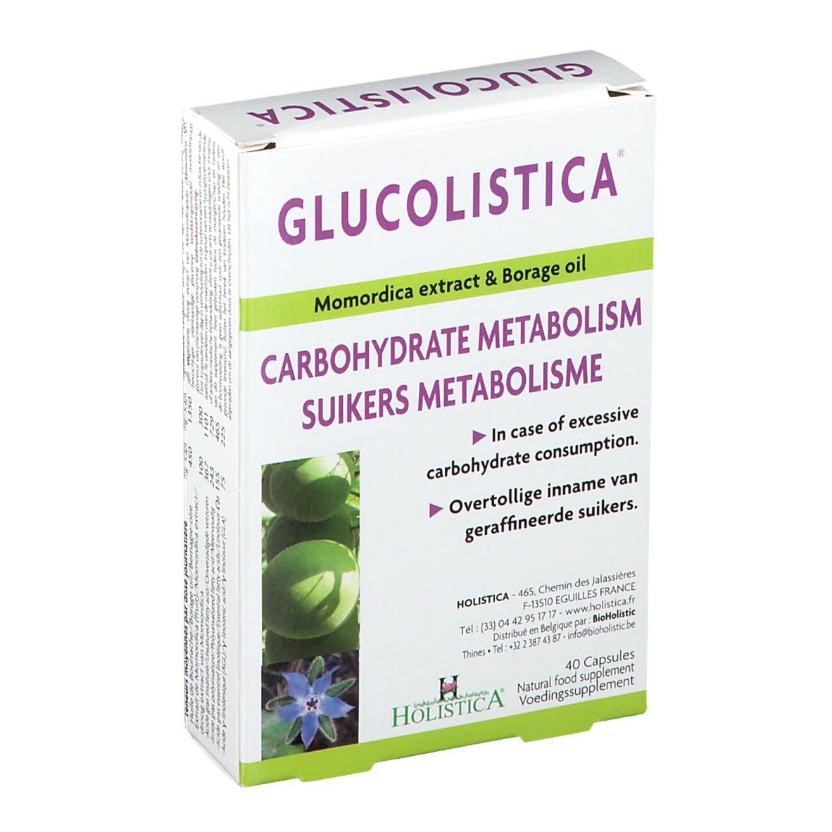 HOLISTICA Glucolistica Kaps 40 Stk