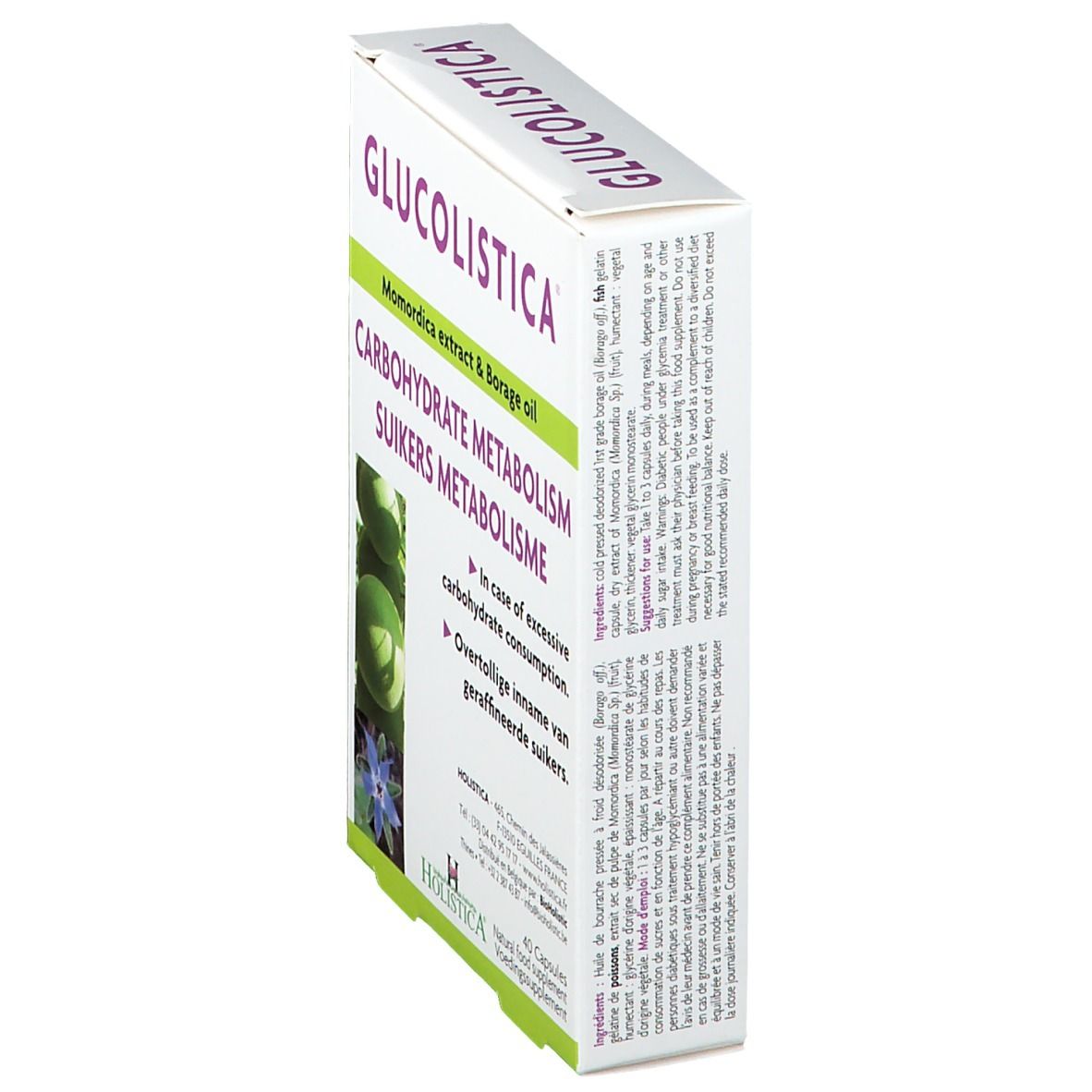HOLISTICA Glucolistica Kaps 40 Stk