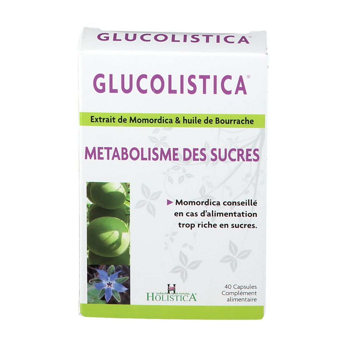 HOLISTICA Glucolistica Kaps 40 Stk