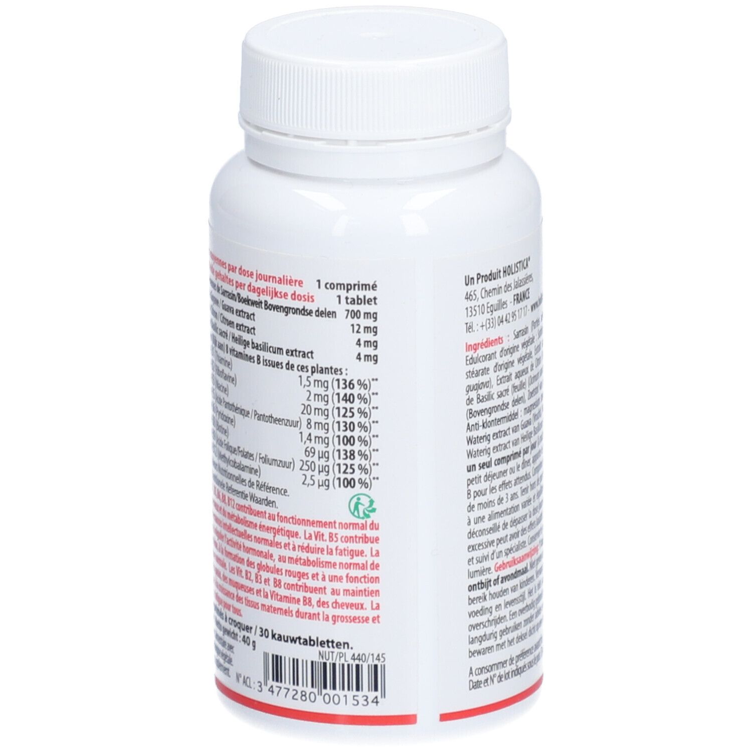 HOLISTICA Ultra Vegan B Tabl 30 Stk