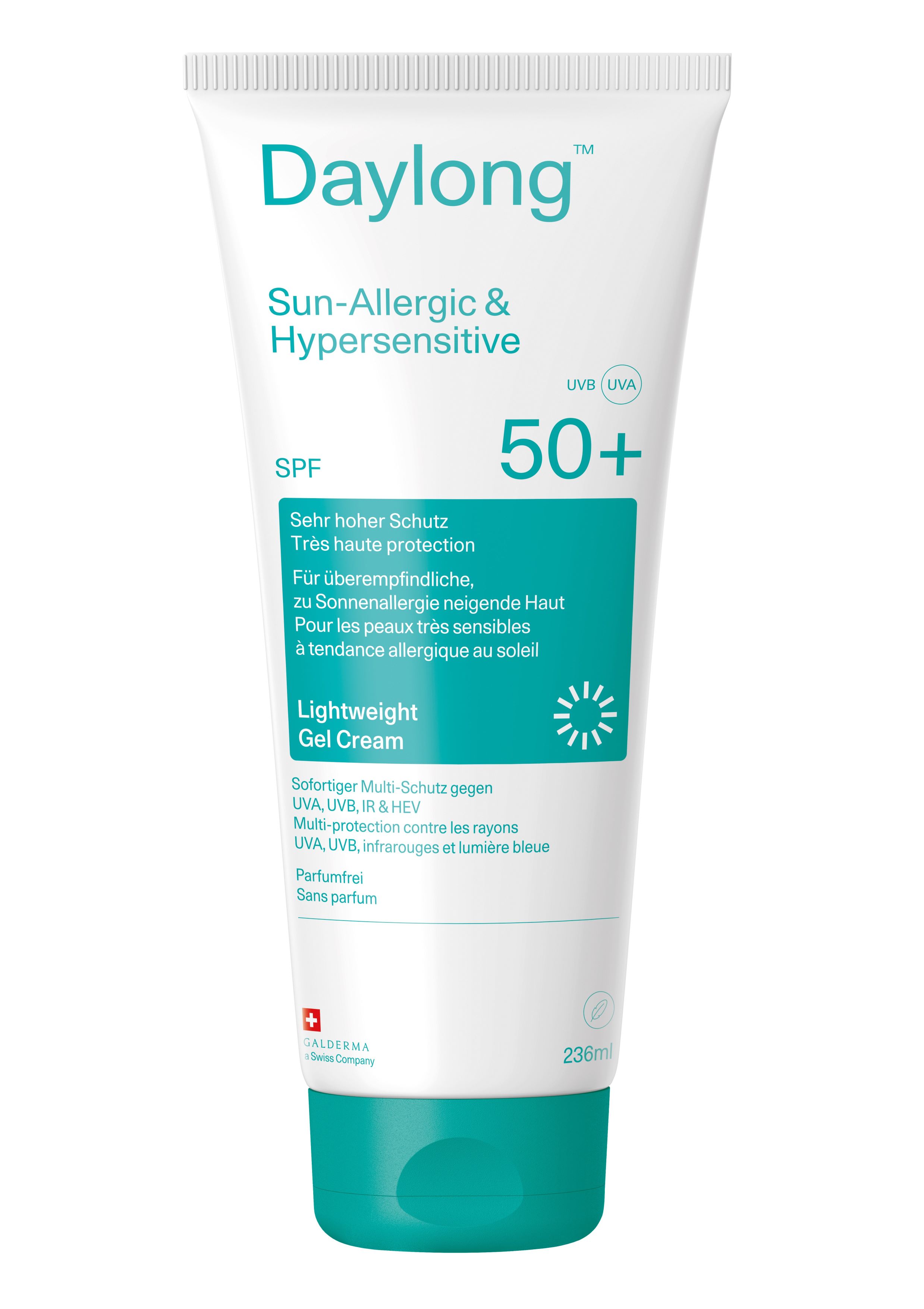 DAYLONG Sun-aller&Hypersen Gel Cr li SPF50+ 236 ml