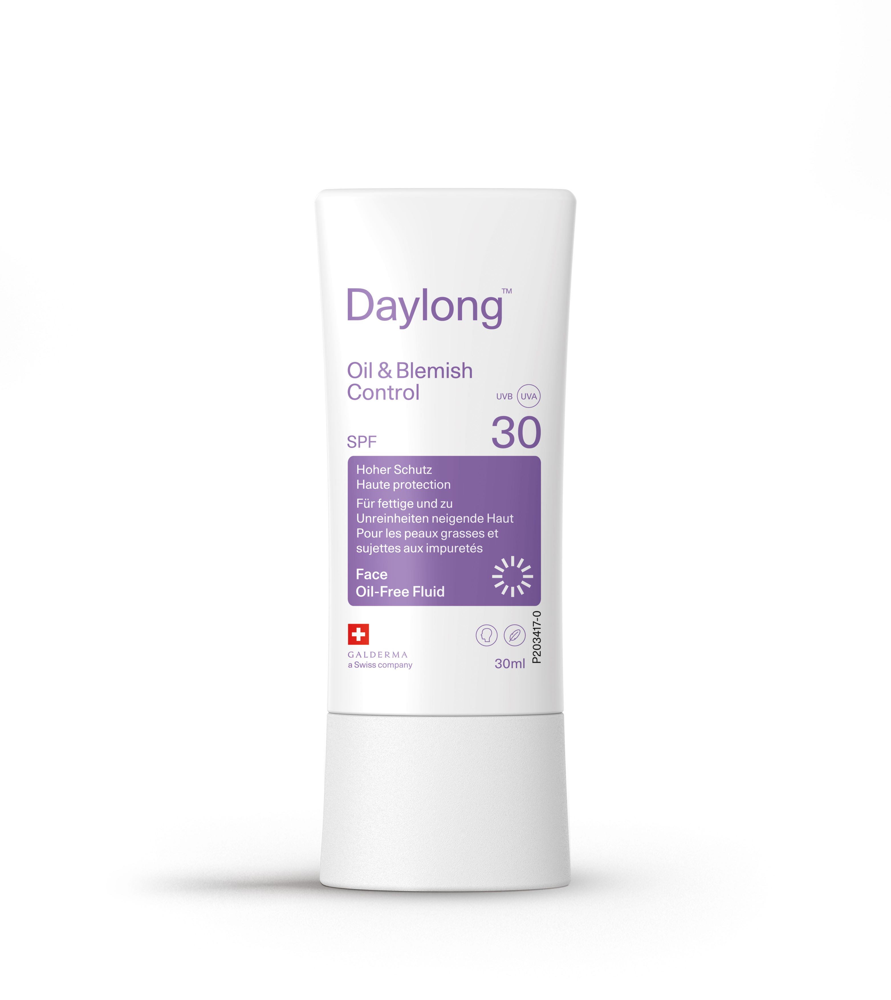 DAYLONG Oil&Blem Contr Oil-Free Flu SPF30 Tb 30 ml