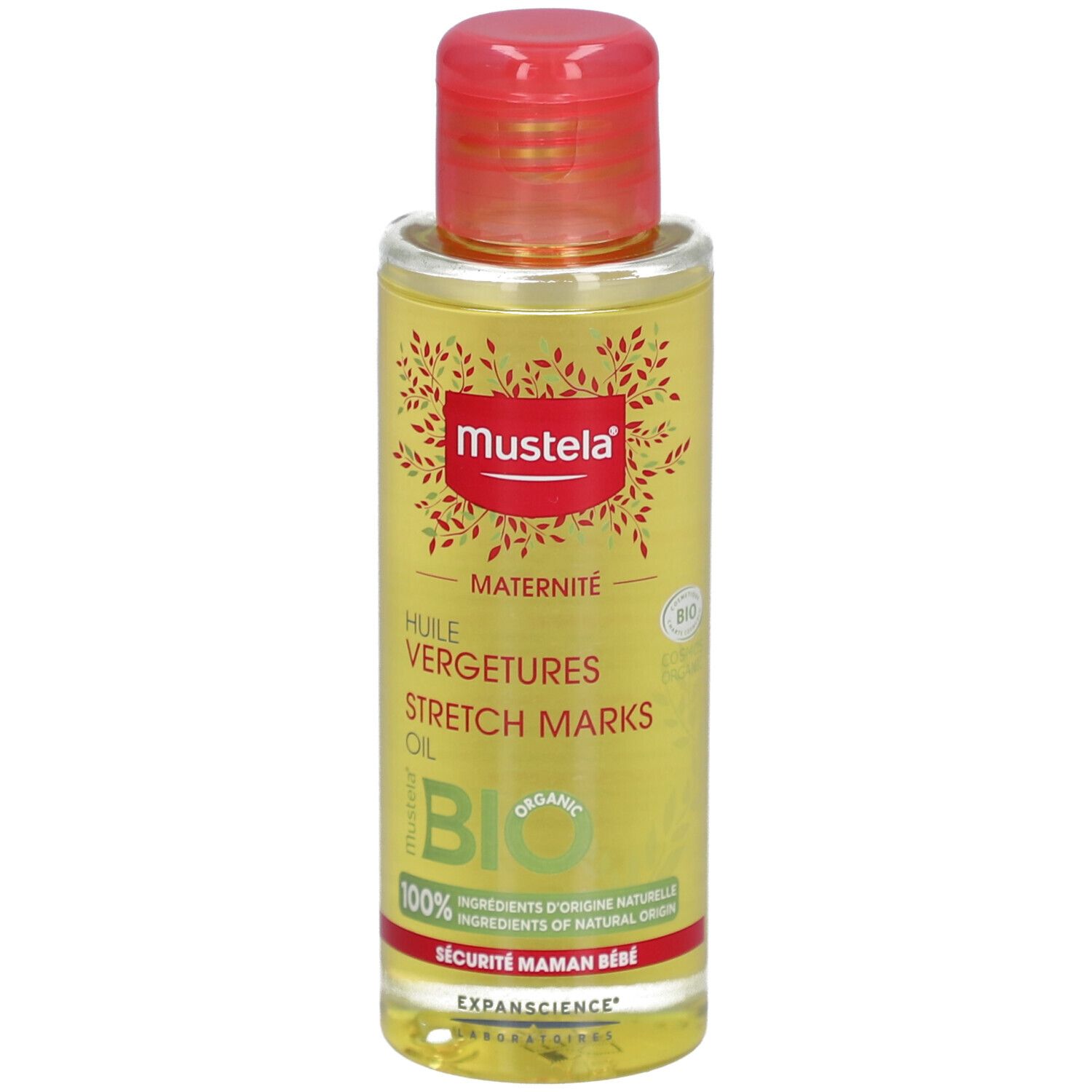 MUSTELA Mutter Schwangersch Str Öl BIO 105 ml