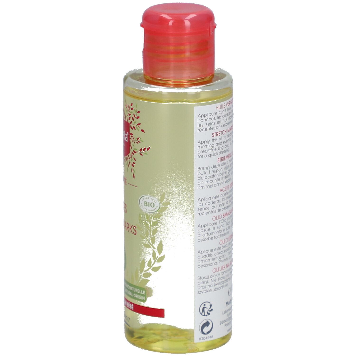 MUSTELA Mutter Schwangersch Str Öl BIO 105 ml