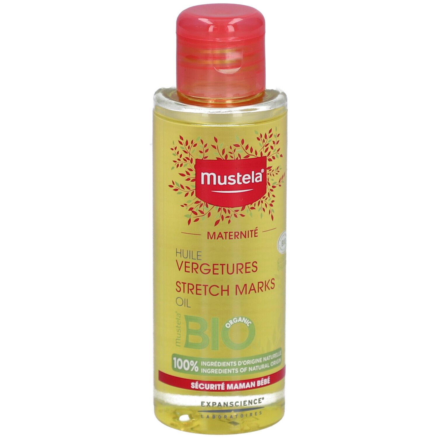 MUSTELA Mutter Schwangersch Str Öl BIO 105 ml