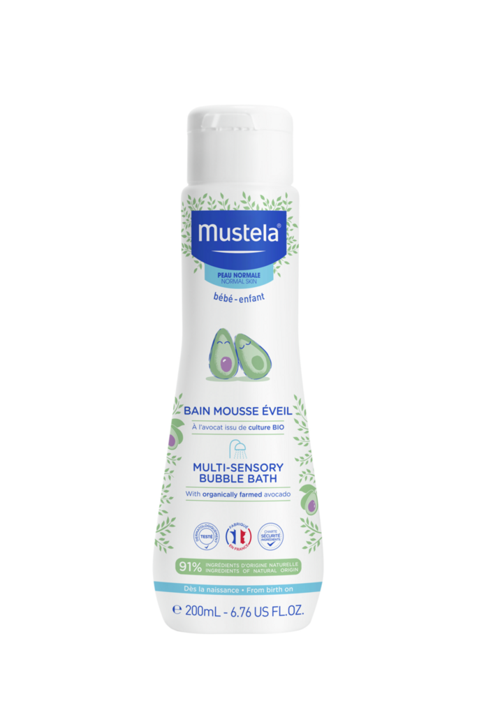 MUSTELA Anregendes Schaumbad normale Haut 200 ml
